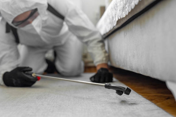 Professional Termite Control technician working in Selma, NC